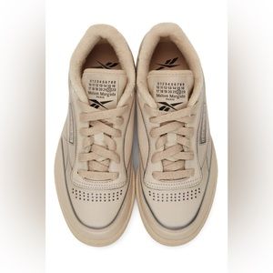 BNIB MAISON MARGIELA Reebok Edition Project 0 CC TL Tan Sneakers Size 7.5 (Mens)
